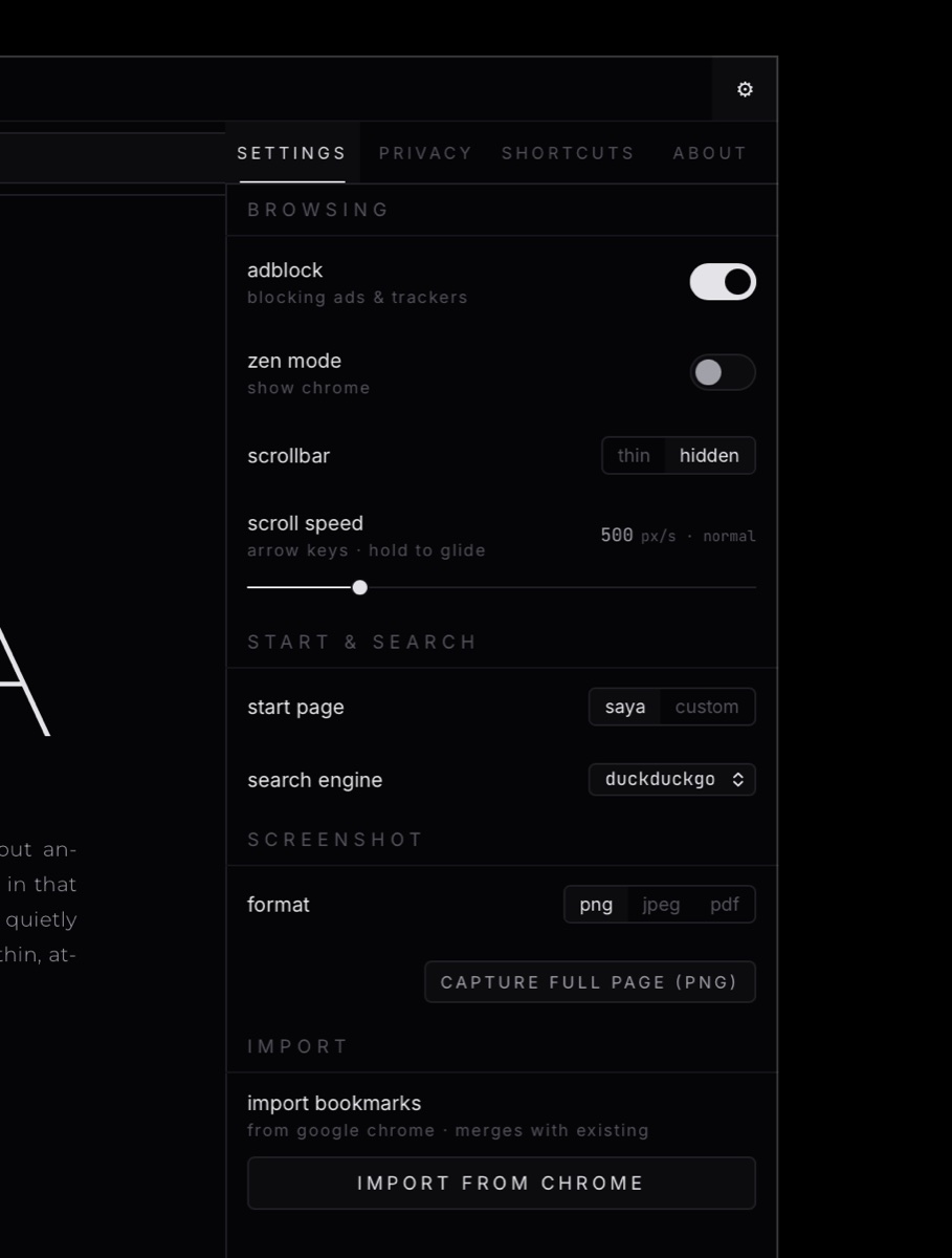 SAYA — screenshot 4