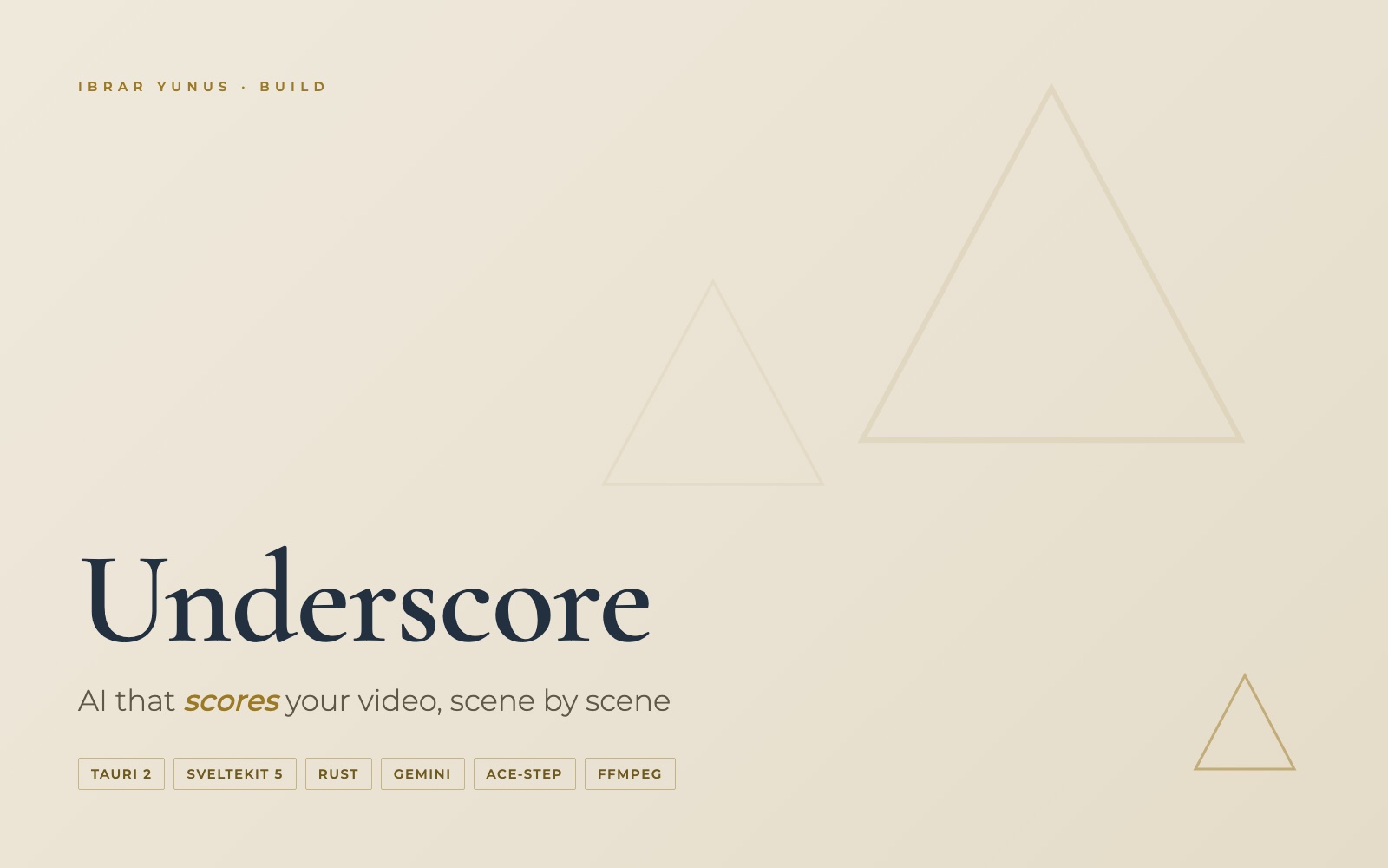 UNDERSCORE