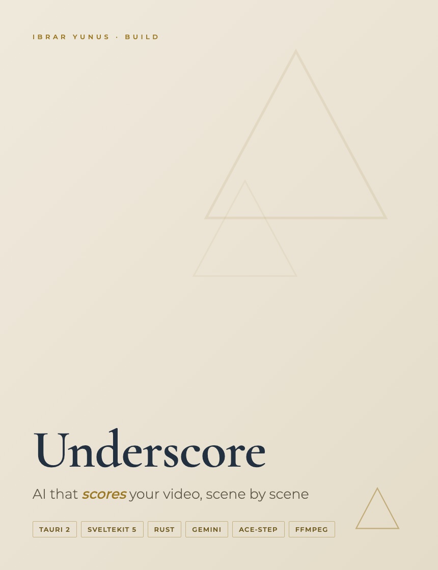 UNDERSCORE